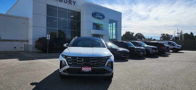 CRYSTAL WHITE 2025 Hyundai Tucson Hybrid SUV / Crossover Automatic
