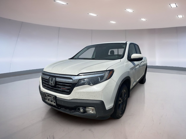 PLATINUM WHITE 2020 Honda Ridgeline Pickup Truck All-Wheel Drive Automatic
