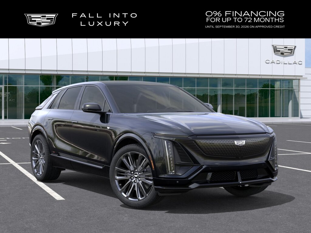 STELLAR BLACK METALLIC 2027 Cadillac LYRIQ-V SUV / Crossover All-Wheel Drive Automatic