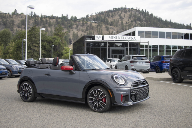 Red (Copper Grey Metallic) 2026 MINI Cooper Convertible Front-Wheel Drive Automatic