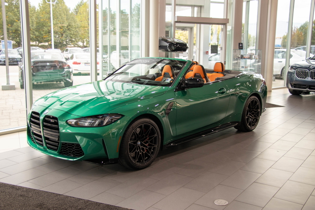 Isle of Man Green Metalli 2027 BMW M4 Convertible All-Wheel Drive Automatic