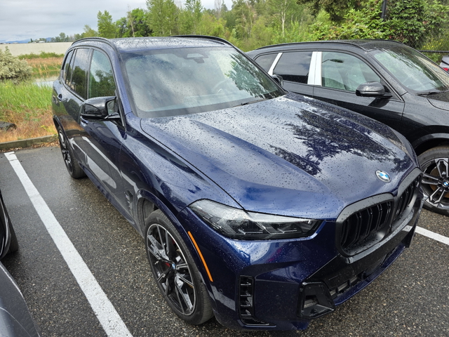 TANZANITE BLUE METALLIC 2025 BMW X5 M60i xDrive AWD SUV / Crossover All-Wheel Drive Automatic