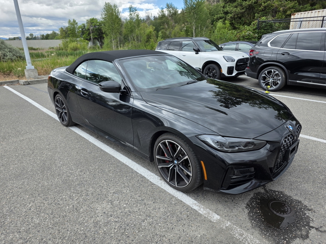 BLACK SAPPHIRE METALLIC 2023 BMW 4 Series 430i Convertible xDrive Convertible All-Wheel Drive Automatic