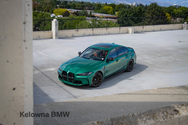 ISLE OF MAN GREEN METALLIC 2023 BMW M3 Sedan Rear-Wheel Drive Manual