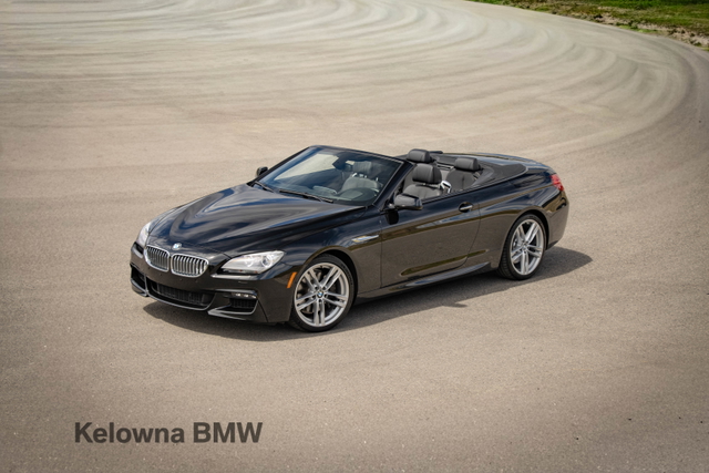 BLACK SAPPHIRE METALLIC 2014 BMW 6 Series Convertible All-Wheel Drive Automatic
