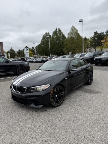 BLACK SAPPHIRE METALLIC 2017 BMW M2 Coupe Rear-Wheel Drive Manual