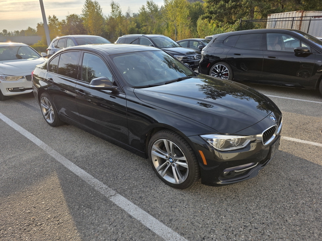 BLACK SAPPHIRE METALLIC 2017 BMW 3 Series Sedan All-Wheel Drive Automatic
