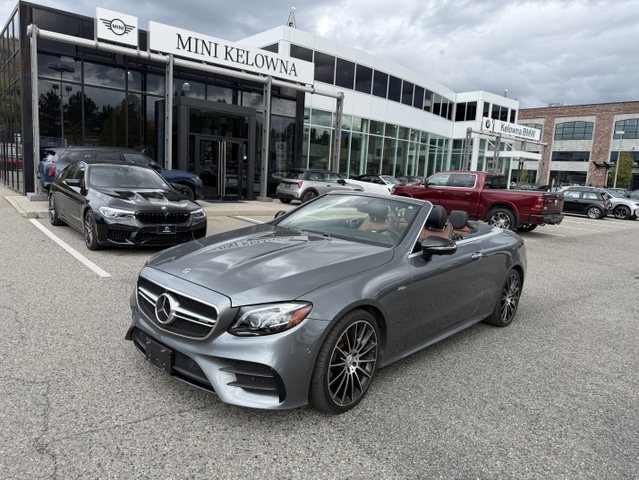 Gray (SELENITE GREY METALLIC) 2019 Mercedes-Benz E-Class Convertible All-Wheel Drive Automatic