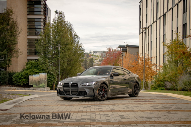 Gray (DRAVIT GREY METALLIC) 2026 BMW M4 Coupe All-Wheel Drive Automatic