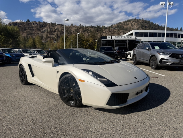 Bianco Monocerus 2008 Lamborghini Gallardo Convertible All-Wheel Drive Automatic