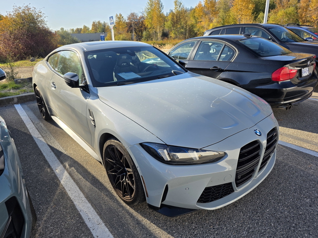 Gray (BROOKLYN GREY METALLIC) 2026 BMW M4 Coupe All-Wheel Drive Automatic